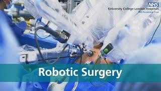 Working in our robotic surgery theatres