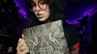 ASMR Junji Ito Twisted Visions flip through(Soft Spoken, tapping, scratching)