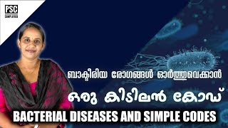 ബാക്ടീരിയ രോഗങ്ങളും ഒരു കിടിലൻ കോടും // Bacterial Diseases and Easy Codes Malayalam