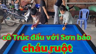 cô Trúc chiến đấu với Sơn báo, cháu ruột của mình, trận đấu rất hấp dẫn