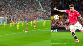 🔥Alex Telles goal Vs Villareal | Manchester United vs Villareal highlights Telles