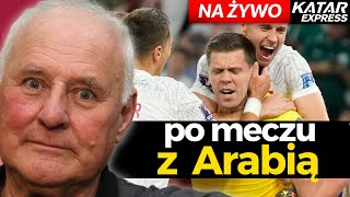 WSPANIAŁY SZCZĘSNY, ŁZY LEWANDOWSKIEGO! TOMASZEWSKI [NA ŻYWO] po POLSKA vs ARABIA