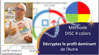 DISC 4 Colors : Détecter le profil dominant de l'Autre en 5 minutes !