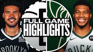 Game Recap: Nets 113, Bucks 110