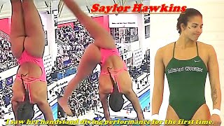 Women's Diving | Saylor Hawkins | 2024 AAC Diving Championships PLATFORM Highlight #diving