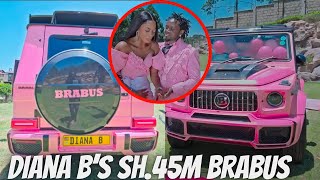 DIANA Bahati’s Sh. 45 Million G WAGON BRABUS From Hubby Bahati