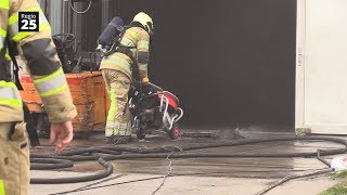 Urk - Kleine brand in motorrevisiebedrijf