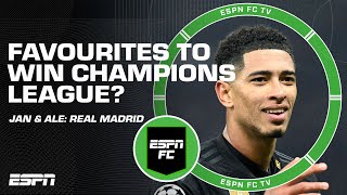 Who’s the FAVOURITE to win Champions League? 👀 Jan & Ale CONFIDENT in Real Madrid | ESPN FC