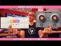 Baby Audio Sale, Checkin' Crystalline and Taip!