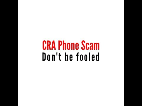 CRA Scam | Phone Recording CRA Scam | Phone Recording