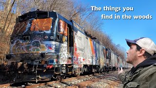 Abandoned "Mad Max" Looking Train