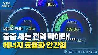 줄줄 새는 전력 막아라!...에너지 효율화 안간힘 / YTN 사이언스