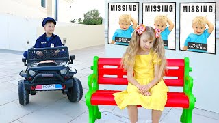 Diana and Roma Lost Oliver | Hide and Seek Challenge
