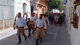 Με λαμπρότητα η Λειτουργία και η Λιτάνευση των Ιερών Λειψάνων του Αγίου Μύρωνα