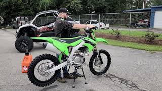 ALL NEW 2023 KX 250 FIRST START