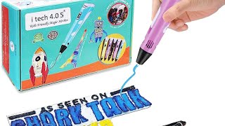 WOL3D itech Kids Friendly Magic 3D Pen 2023 Super value Pack (Purple) by WOL3D. #kidstoys