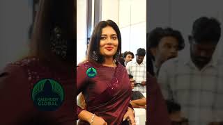 Big Boss Ramya Panicker giving Super Hot Look in Sari