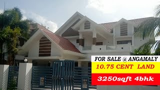 FOR SALE | 10.75 Land with 3250 sqft 4 bhk near Angamaly, Marottichuvadu Price 1.3 CR(Negotiable)