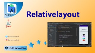 How to create Relative Layout | Relative Layout in Android studio | Tutorial Part 1