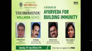 The Hindu Wellness Series: Ayurveda for building Immunity presented by Aryavaidyasala Kottakkal.