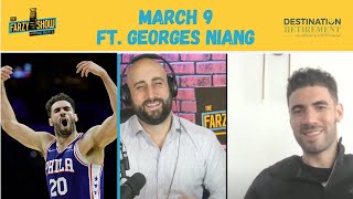 Georges Niang on Sixers chances, Ben Simmons in Philly | Philadelphia Eagles QB...? | Farzy Show 3/9