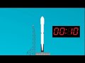 10 Second CountDown Timer with 🚀 Satellite Launch🔥