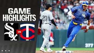 White Sox vs. Twins Game Highlights (8/2/24) | MLB Highlights