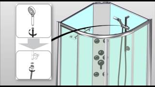 TrendLine Fertigdusche Easy Fix New