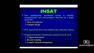 About Indian satellites GSAT AND INSAT