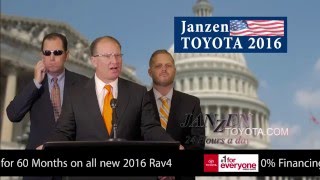 Janzen Toyota, Presidential Election Rav4 Specials