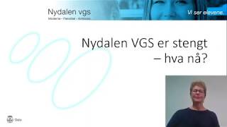 Nydalen VGS er stengt - informasjon