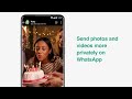 How to send view once photos and videos on WhatsApp