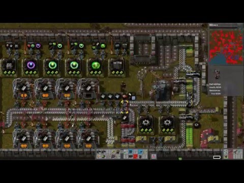 Factorio Living With Biters Ep 91 Bunker Blueprints Youtube
