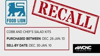 Recall Alert: Food Lion recalling some in-store prepared salad kits