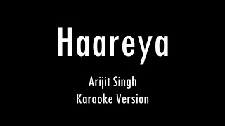 Haareya | Meri Pyaari Bindu | Arijit Singh | Karaoke With Lyrics | Only Guitar Chords...