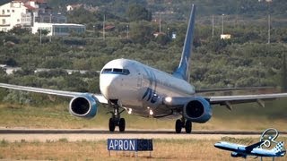 XL Airways - Boeing 737-86N F-HJER - Takeoff from SPU/LDSP Split airport