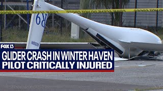 Pilot critically hurt in Winter Haven glider crash