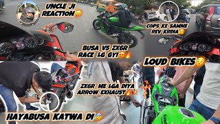 Hayabusa katwa di😭 Ninja zx6r me laga dia Arrow loud exhaust😯💥 dono bikes loud hogyi ab tabahi hogi🔥