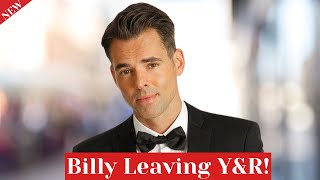 Jason Thompson Leaving Y\u0026R, Shocking News!