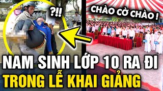 Đang dự LỄ KHAI GIẢNG, nam sinh lớp 10 BẤT NGỜ QUỴ XUỐNG rồi ra đi mãi mãi | Tin 3 Phút