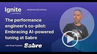 The performance engineer’s secret co-pilot: Embracing AI-powered tuning at Sabre