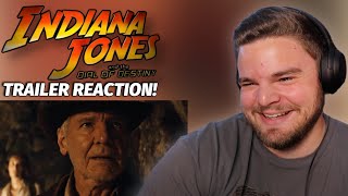 Indiana Jones and the Dial of Destiny Official Trailer REACTION!