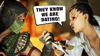 Reptile and Ashrah are Dating (Romance Intro Dialogues) - MORTAL KOMBAT 1