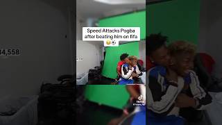 IshowSpeed attacks Paul Pogba after he lost the fifa match