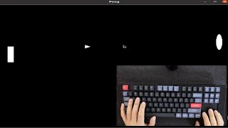 ASMR Programming - Pong - No Talking (Python3 Tutorial)
