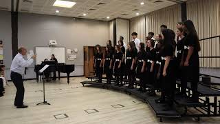 Qatar Senior Youth Choir | Over my Head, I hear Music In the Air | 2023