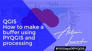 How to make a buffer using PYQGIS and processing algorithms - QGIS