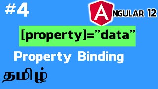 Angular in Tamil - 4 - Property Binding