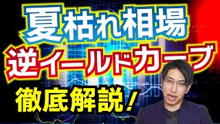 日経平均株価と日本株と、夏枯れ相場。逆イールドカーブについて徹底解説！