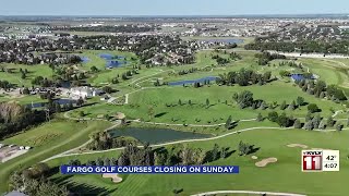 Fargo Golf Courses Closing On Sunday